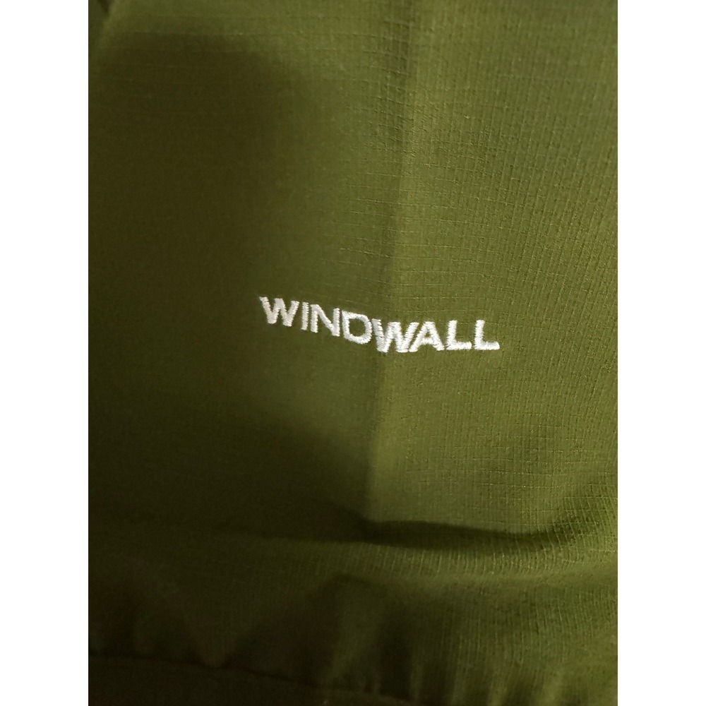 NOT FOR SALE The North Face WindWall Softshell Jacket Mens Olive Green Full Zip - Picture 4 of 5